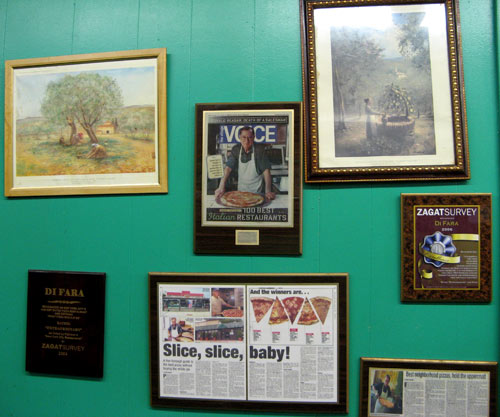 DiFara wall