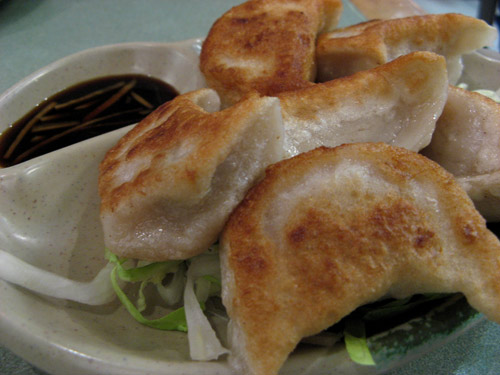 Wonton Garden dumplings