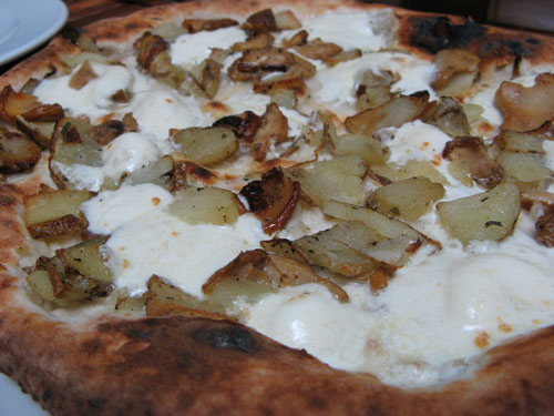Patate e Porcini pizza
