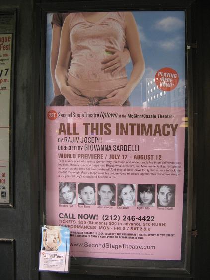 All This Intimacy Poster
