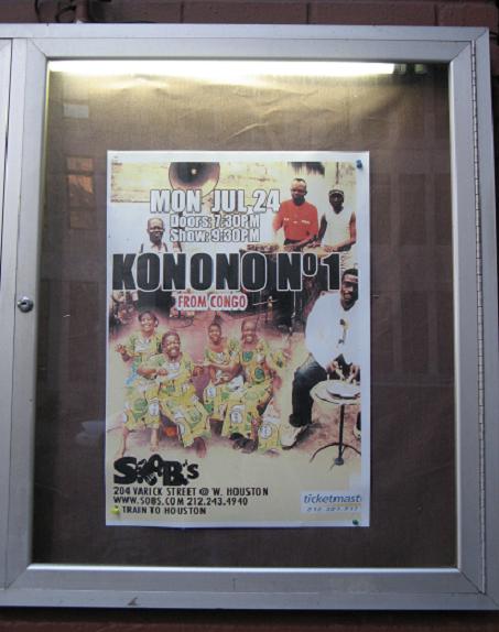 Konono Concert Poster