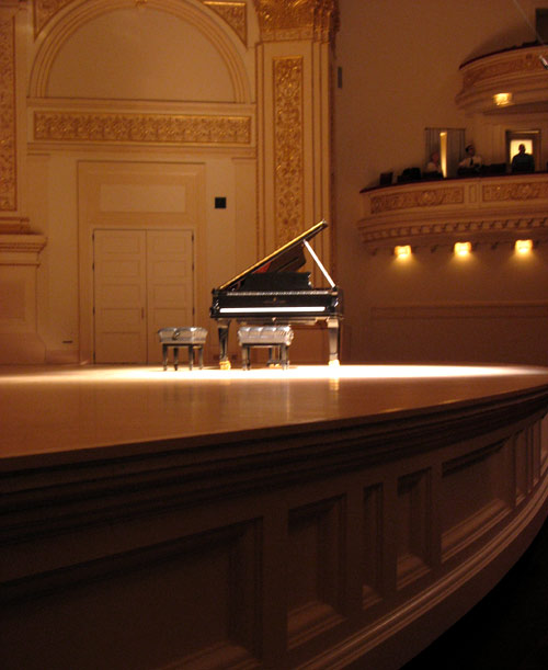 Piano on Stage