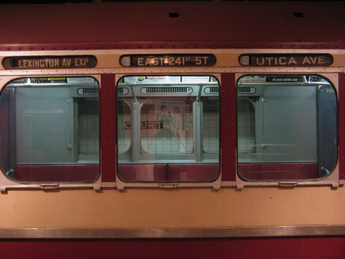 Vintage subway car