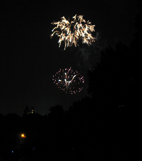 Central Park fireworks