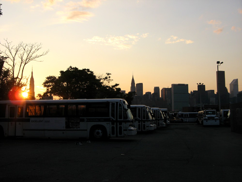 MTA bus depot