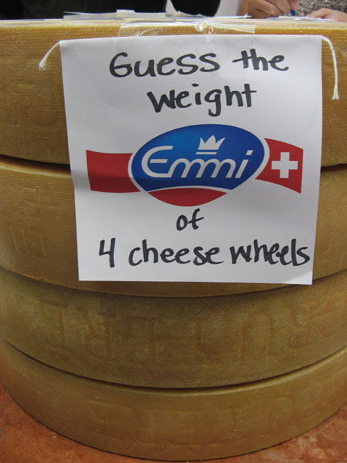 Emmi cheese wheels